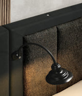 Chalfont Dark Brown King Panel Bed by Furniture of America at Eve Furniture