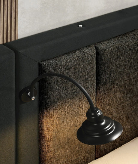 Chalfont Dark Brown Queen Panel Bed by Furniture of America at Eve Furniture