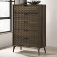 Chalfont Dark Brown Chest by Furniture of America at Eve Furniture