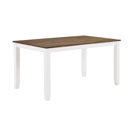 Challis Cherry/White 7-Piece Dining Set by Homelegance at Eve Furniture