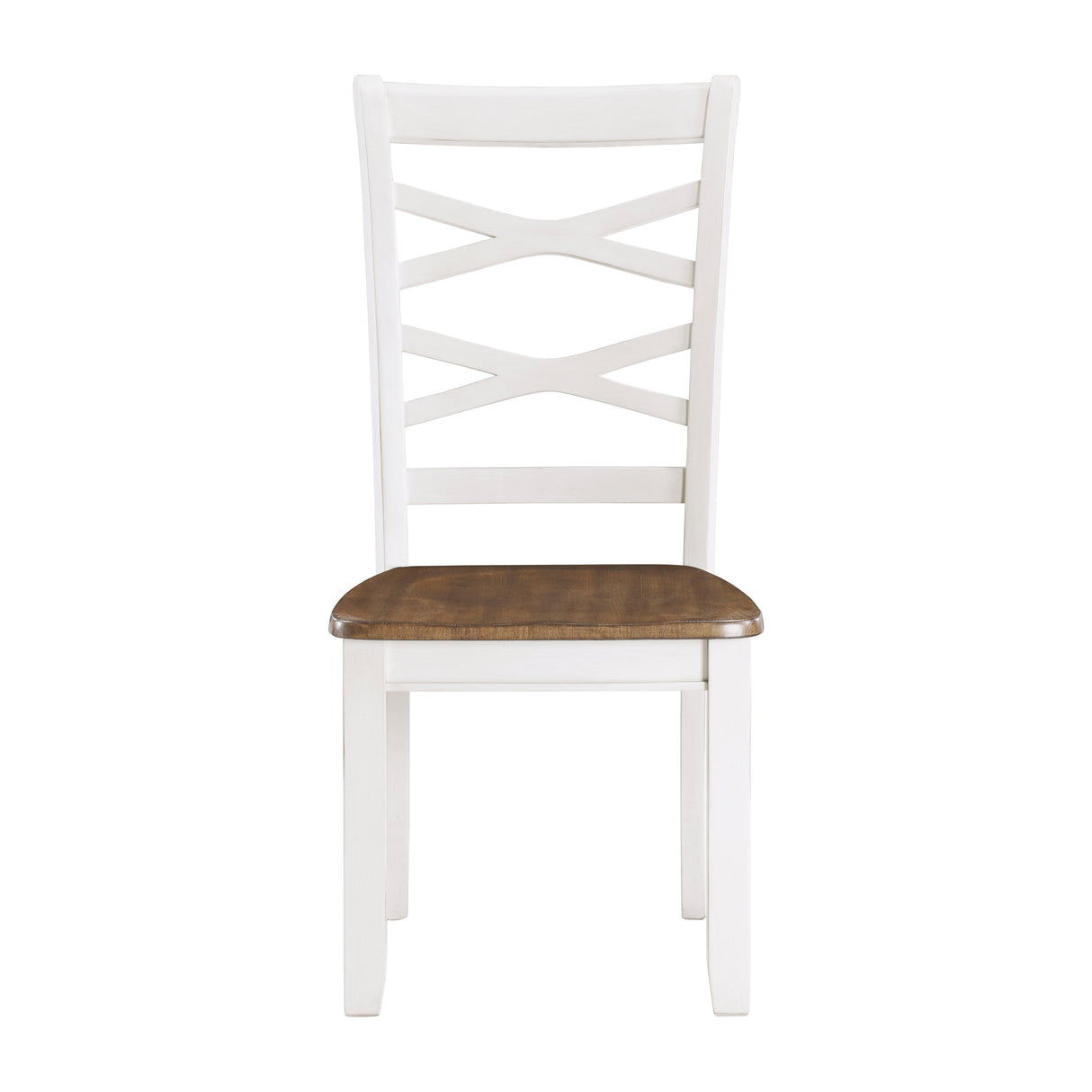 Challis Cherry/White 7-Piece Dining Set by Homelegance at Eve Furniture