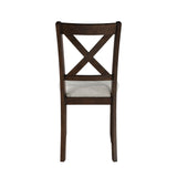 Challis Dark Cherry 7-Piece Dining Set by Homelegance at Eve Furniture