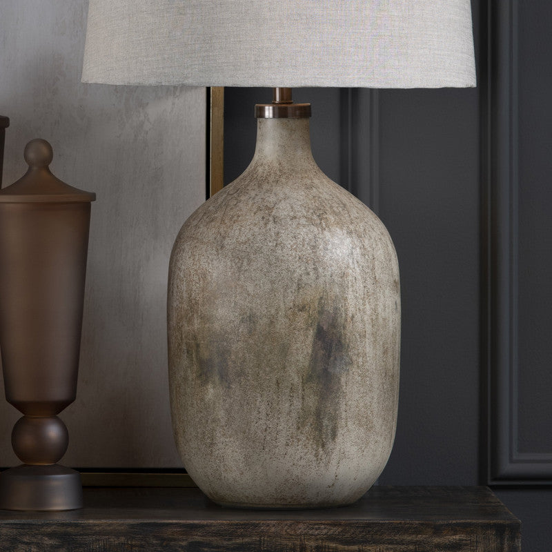 Chambers Natural/Bronze Table Lamp by Crestview at Eve Furniture