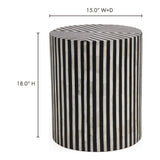 Chameau Black Side Table by Moe's Home at Eve Furniture