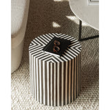 Chameau Black Side Table by Moe's Home at Eve Furniture