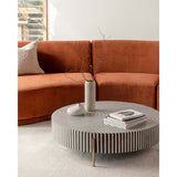 Chameau Black/White Small Coffee Table by Moe's Home at Eve Furniture