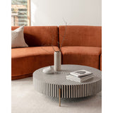 Chameau Medium Coffee Table Black and White by Moe's Home at Eve Furniture
