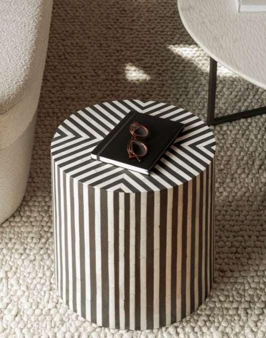 Chameau Side Table Black by Moe's Home at Eve Furniture