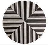 Chameau Small Coffee Table Black and White by Moe's Home at Eve Furniture