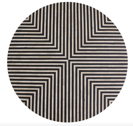 Chameau Small Coffee Table Black and White by Moe's Home at Eve Furniture