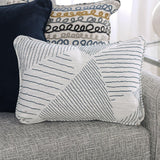 Chancery Gray/Navy Sofa by Furniture of America at Eve Furniture
