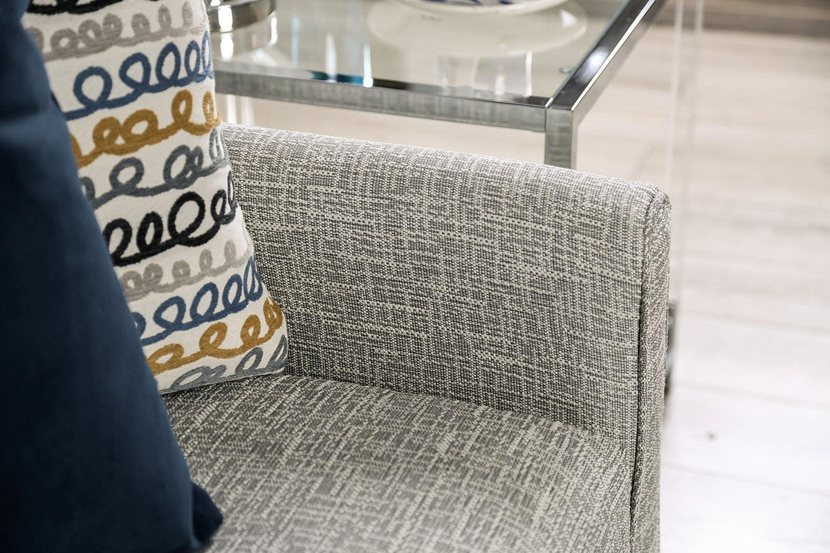Chancery Gray/Navy Sofa by Furniture of America at Eve Furniture
