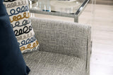 Chancery Gray/Navy Sofa by Furniture of America at Eve Furniture