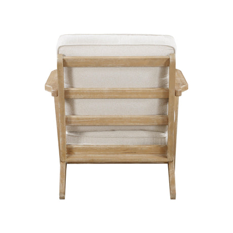 Chandler Beige Accent Chair by Homelegance at Eve Furniture