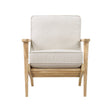 Chandler Beige Accent Chair by Homelegance at Eve Furniture