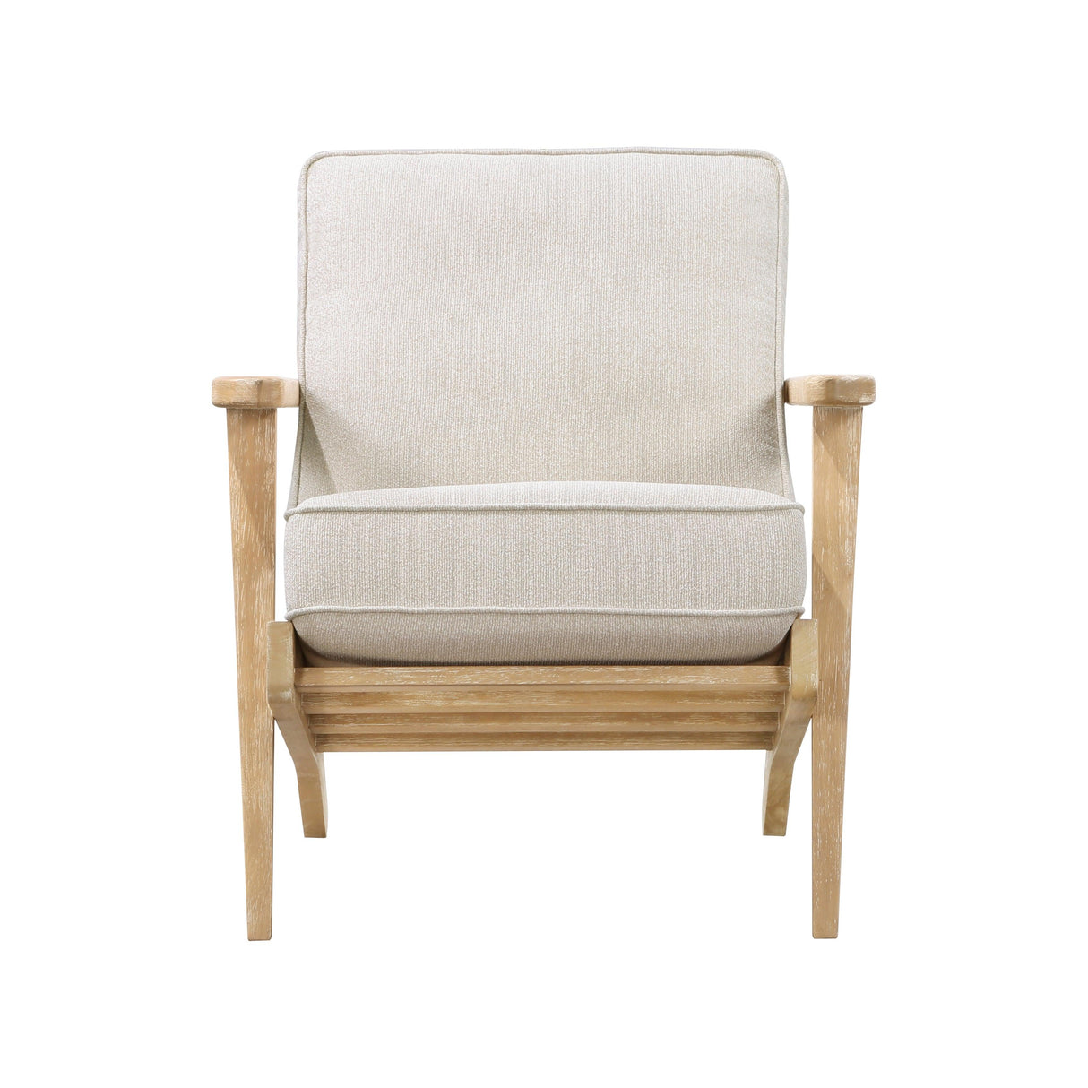 Chandler Beige Accent Chair by Homelegance at Eve Furniture