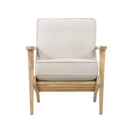 Chandler Beige Accent Chair by Homelegance at Eve Furniture