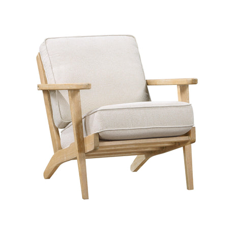 Chandler Beige Accent Chair by Homelegance at Eve Furniture