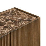 Chandler Brown Four-Door Sideboard by Crestview at Eve Furniture