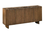 Chandler Brown Four-Door Sideboard by Crestview at Eve Furniture