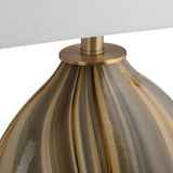 Chandon Gold Swirl Table Lamp (Set of 2) by Crestview at Eve Furniture