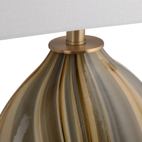 Chandon Gold Swirl Table Lamp (Set of 2) by Crestview at Eve Furniture