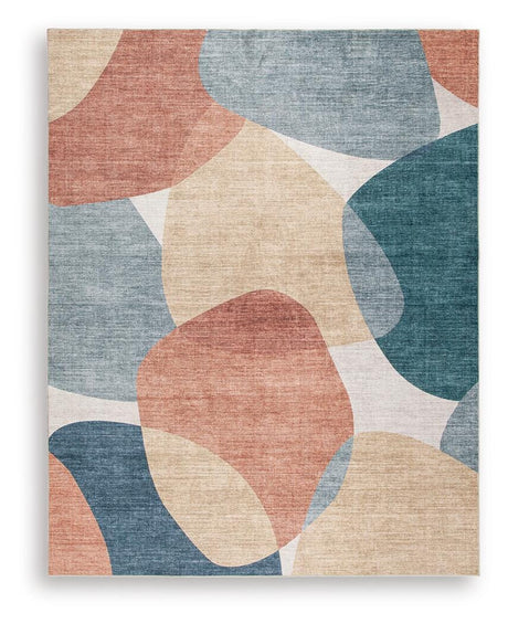 Chanleigh Multi Washable Large Rug by Ashley at Eve Furniture