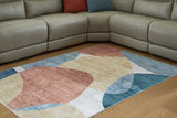 Chanleigh Multi Washable Medium Rug by Ashley at Eve Furniture
