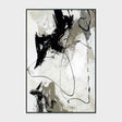 Chaos II White Painting Art by Buddy Whitlock by Classic Home at Eve Furniture