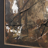 Chaos & Order I by Chad Warren a Hand Embellished Textured Framed Canvas by Mercana at Eve Furniture