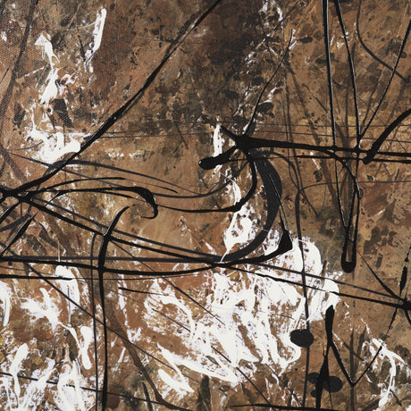 Chaos & Order II by Chad Warren a Hand Embellished Textured Framed Canvas by Mercana at Eve Furniture