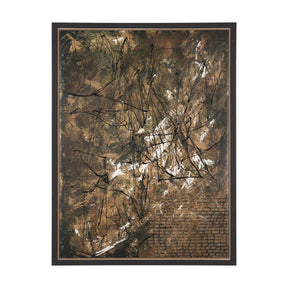 Chaos & Order II by Chad Warren a Hand Embellished Textured Framed Canvas by Mercana at Eve Furniture
