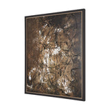 Chaos & Order III by Chad Warren a Hand Embellished Textured Framed Canvas by Mercana at Eve Furniture