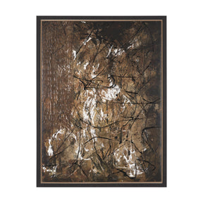 Chaos & Order III by Chad Warren a Hand Embellished Textured Framed Canvas by Mercana at Eve Furniture