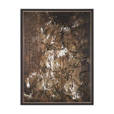 Chaos & Order III by Chad Warren a Hand Embellished Textured Framed Canvas by Mercana at Eve Furniture