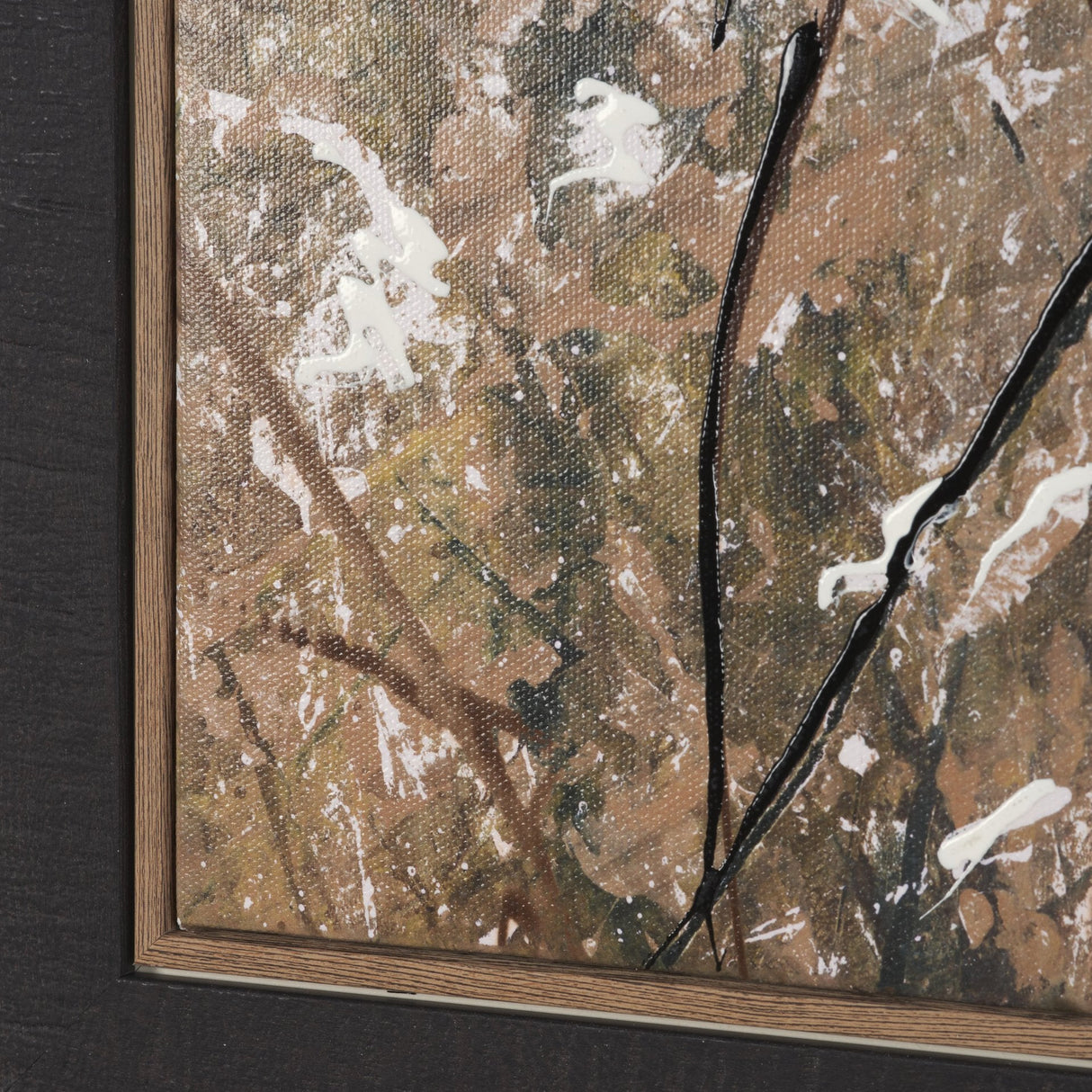 Chaos & Order IV by Chad Warren a Hand Embellished Textured Framed Canvas by Mercana at Eve Furniture