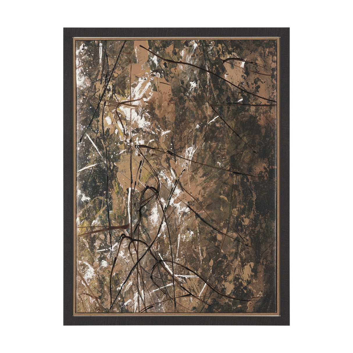 Chaos & Order IV by Chad Warren a Hand Embellished Textured Framed Canvas by Mercana at Eve Furniture