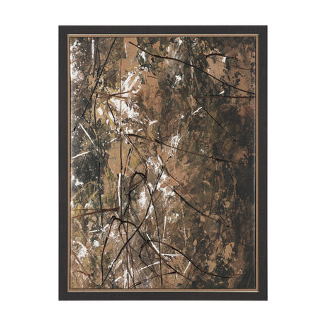 Chaos & Order IV by Chad Warren a Hand Embellished Textured Framed Canvas by Mercana at Eve Furniture