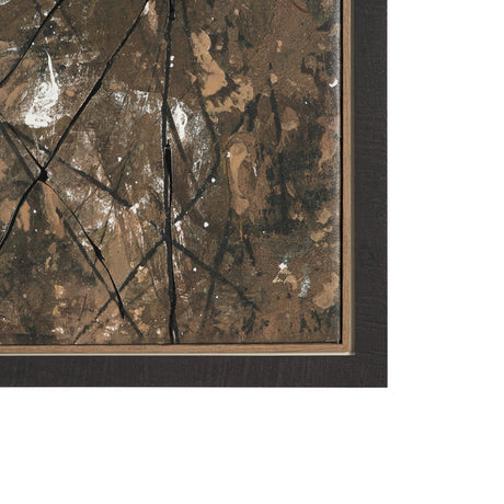 Chaos & Order V by Chad Warren a Hand Embellished Textured Framed Canvas by Mercana at Eve Furniture