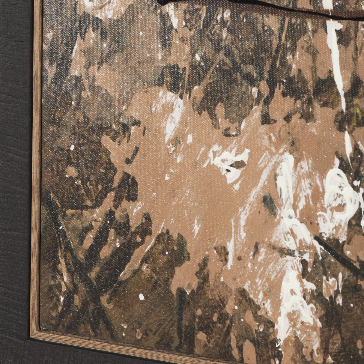 Chaos & Order V by Chad Warren a Hand Embellished Textured Framed Canvas by Mercana at Eve Furniture