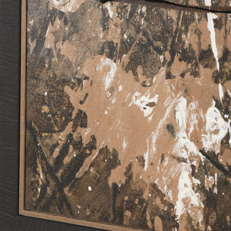 Chaos & Order V by Chad Warren a Hand Embellished Textured Framed Canvas by Mercana at Eve Furniture