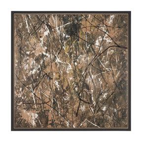 Chaos & Order V by Chad Warren a Hand Embellished Textured Framed Canvas by Mercana at Eve Furniture