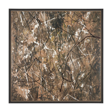 Chaos & Order V by Chad Warren a Hand Embellished Textured Framed Canvas by Mercana at Eve Furniture