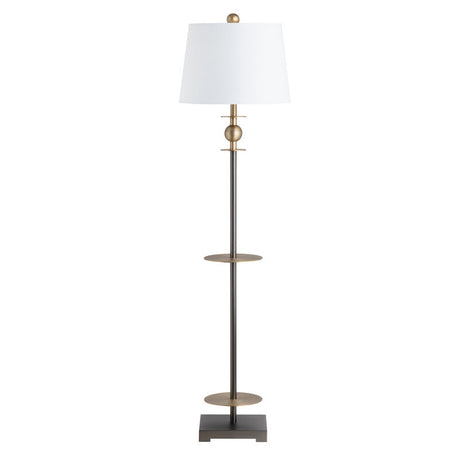 Chapman Bronze/Brass Floor Lamp by Crestview at Eve Furniture