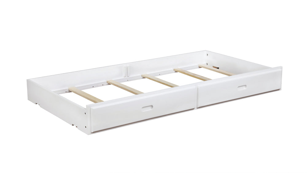 Chapman White Wood Storage Trundle by Coaster at Eve Furniture
