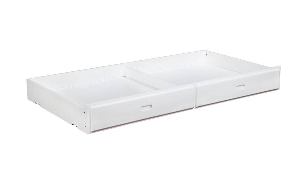 Chapman White Wood Storage Trundle by Coaster at Eve Furniture