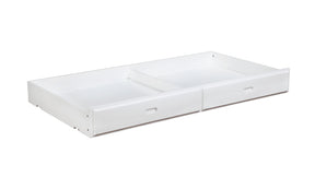 Chapman White Wood Storage Trundle by Coaster at Eve Furniture