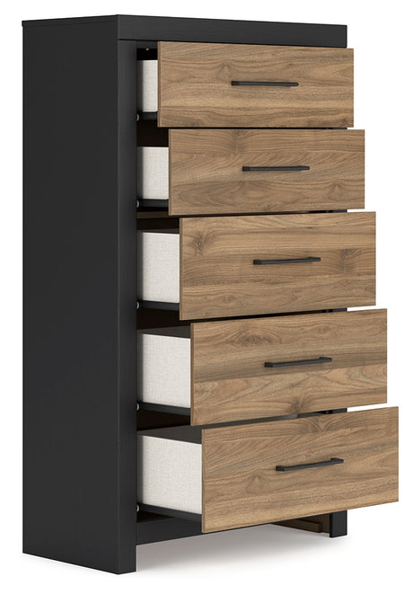 Charbitt Two-tone Chest of Drawers