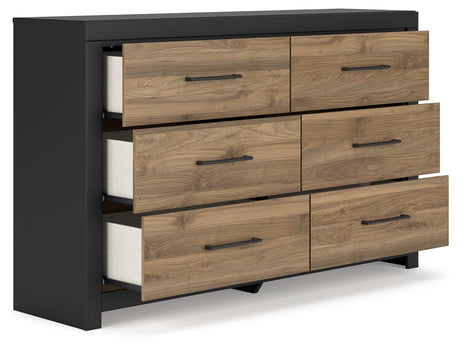 Charbitt Two-tone Dresser