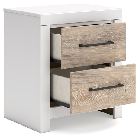 Charbitt Two-tone Nightstand